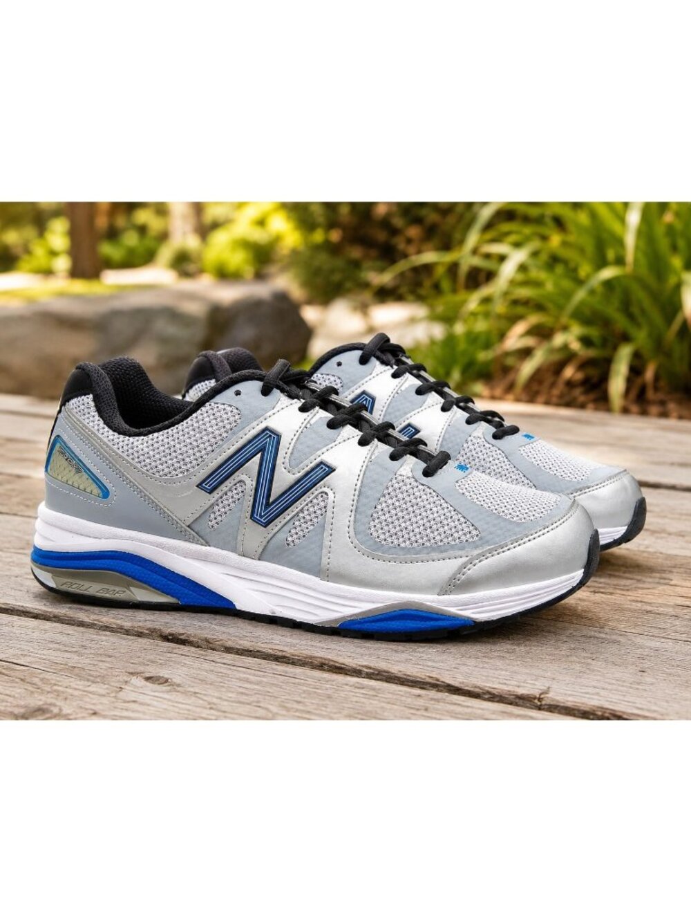 New Balance 1540 V2 Silver Blue Casual Sneaker M1540SB2 Mens Size 8.5 4E